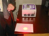 Рис.8. Лазерный полупроводниковый аппарат Кристалл 2000 для ФДТ, производитель - фирма Техника-Про, Россия.
